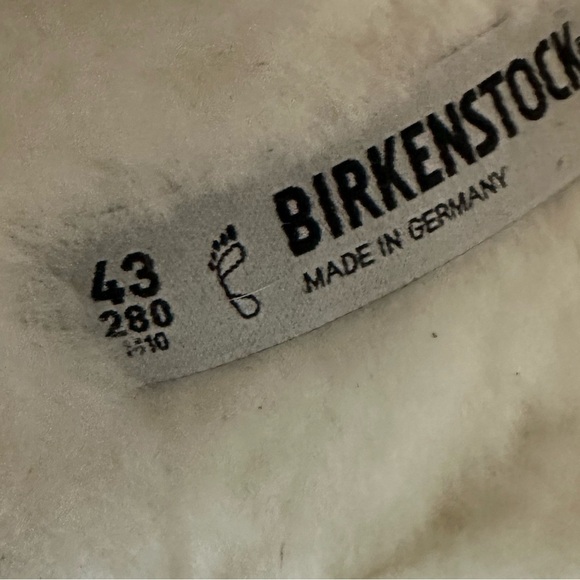 Birkenstock Arizona Suede Shearling Sandals Men’s size 10 main image 6